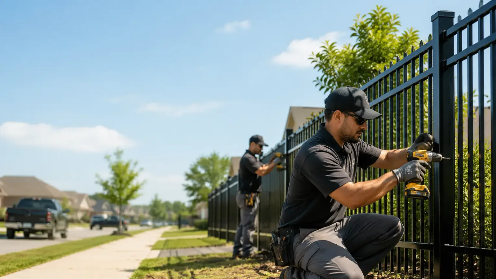Metal Fence Installation in Patriot, OH